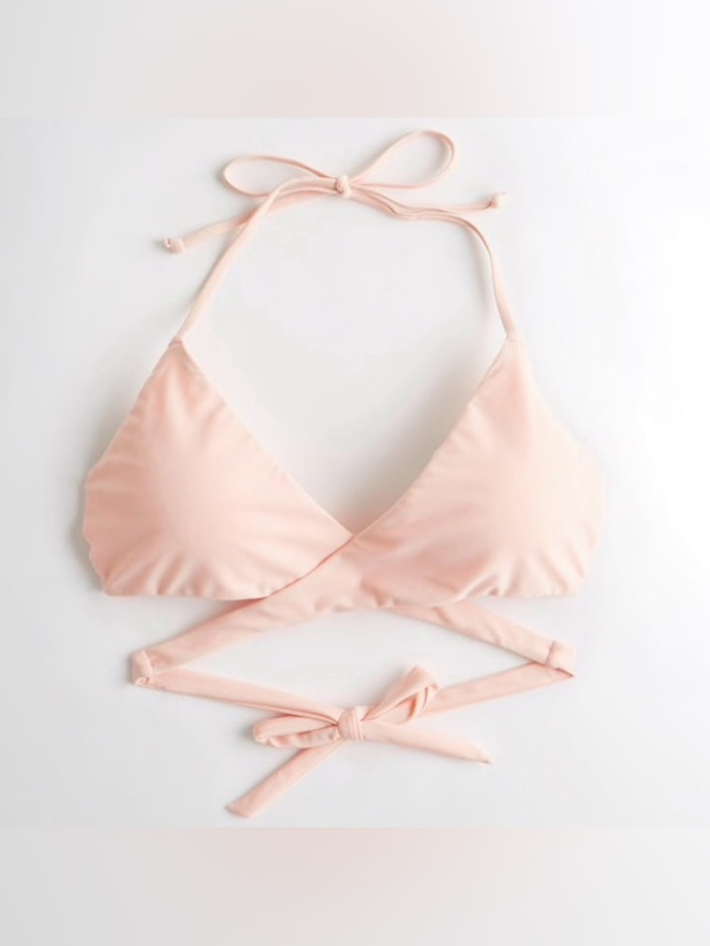 Hollister Wrap triangle bikini top size xl